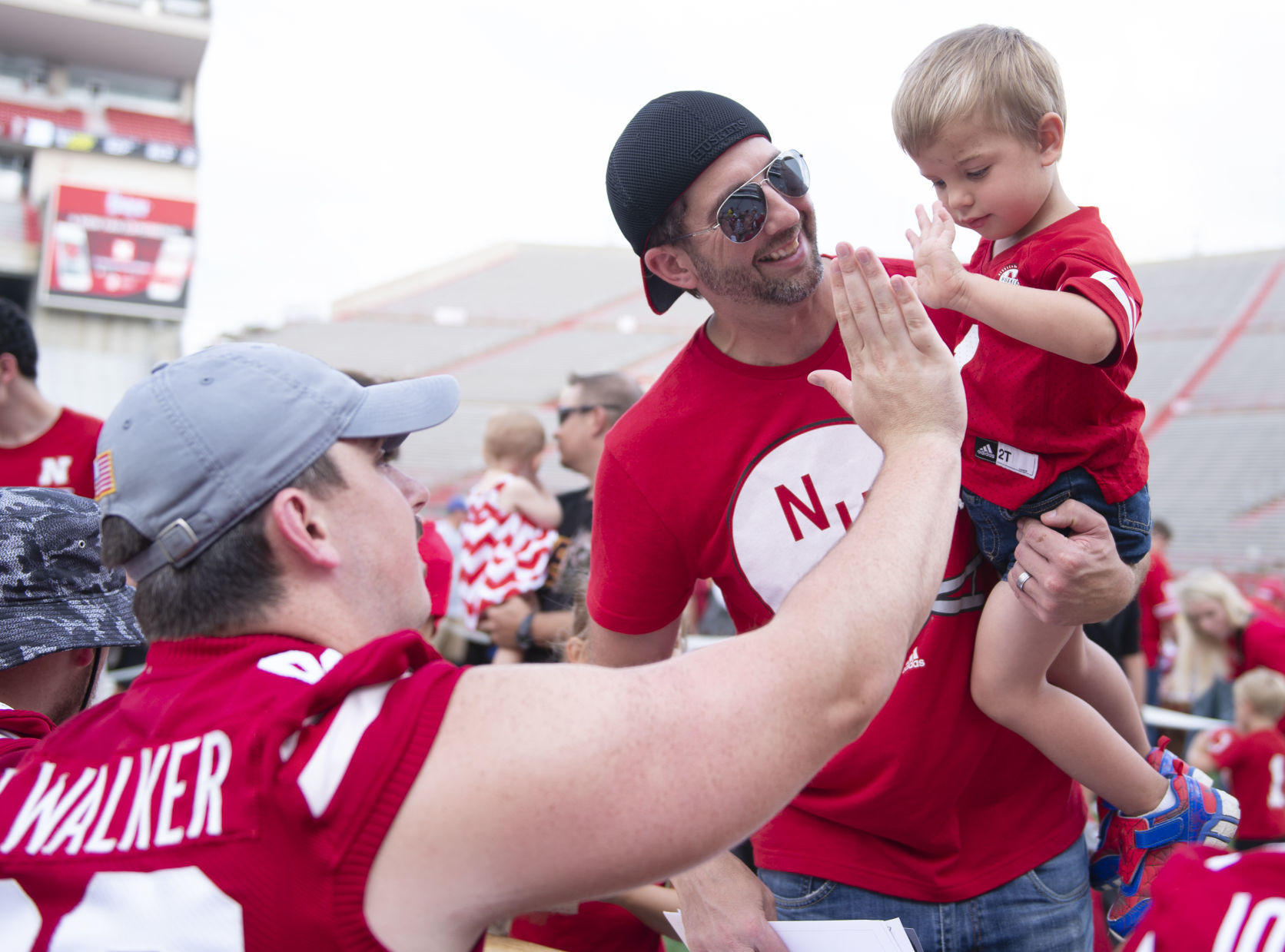 Husker fan day, 8.1